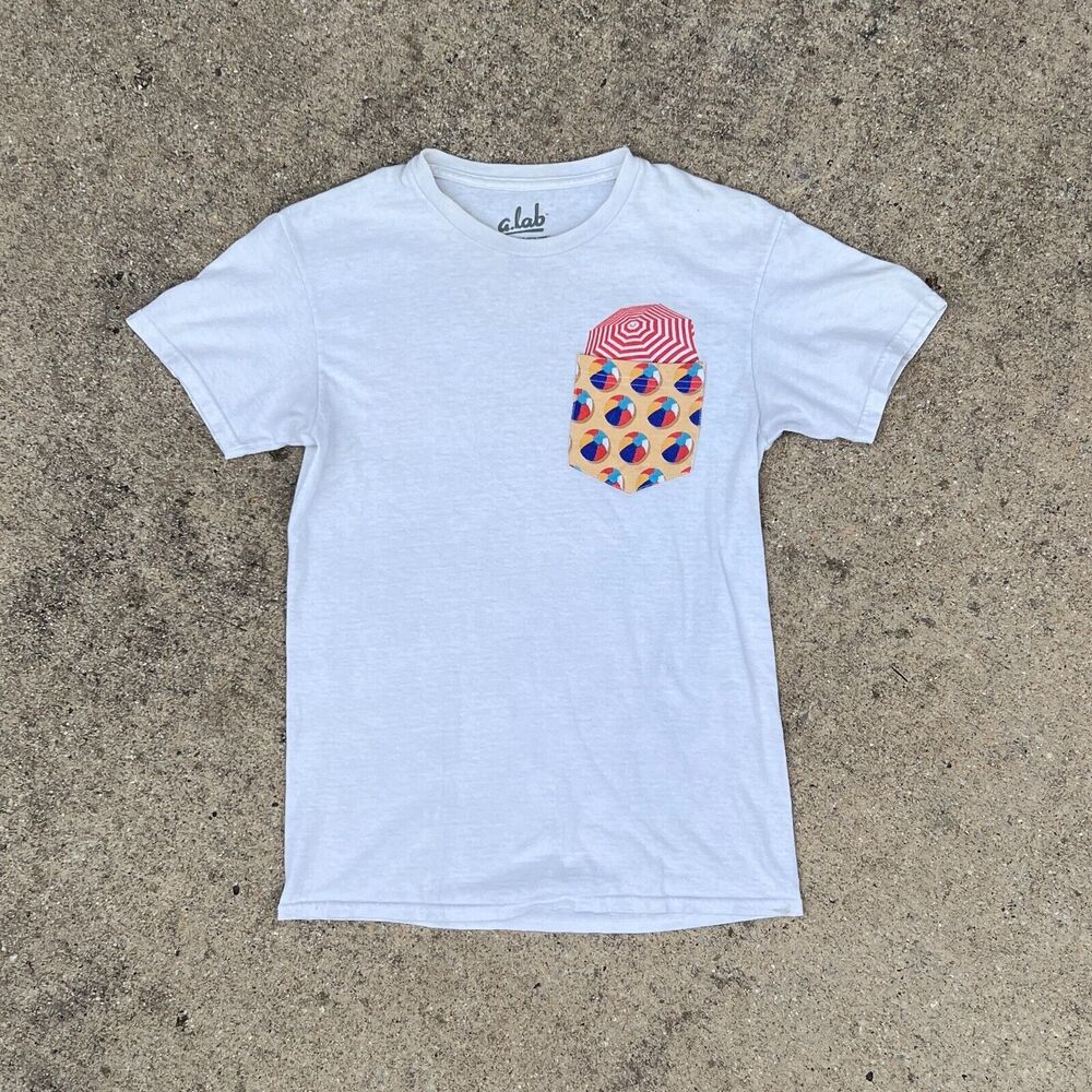 A.LAB Beach Umbrella Pocket T-Shirt | Size S